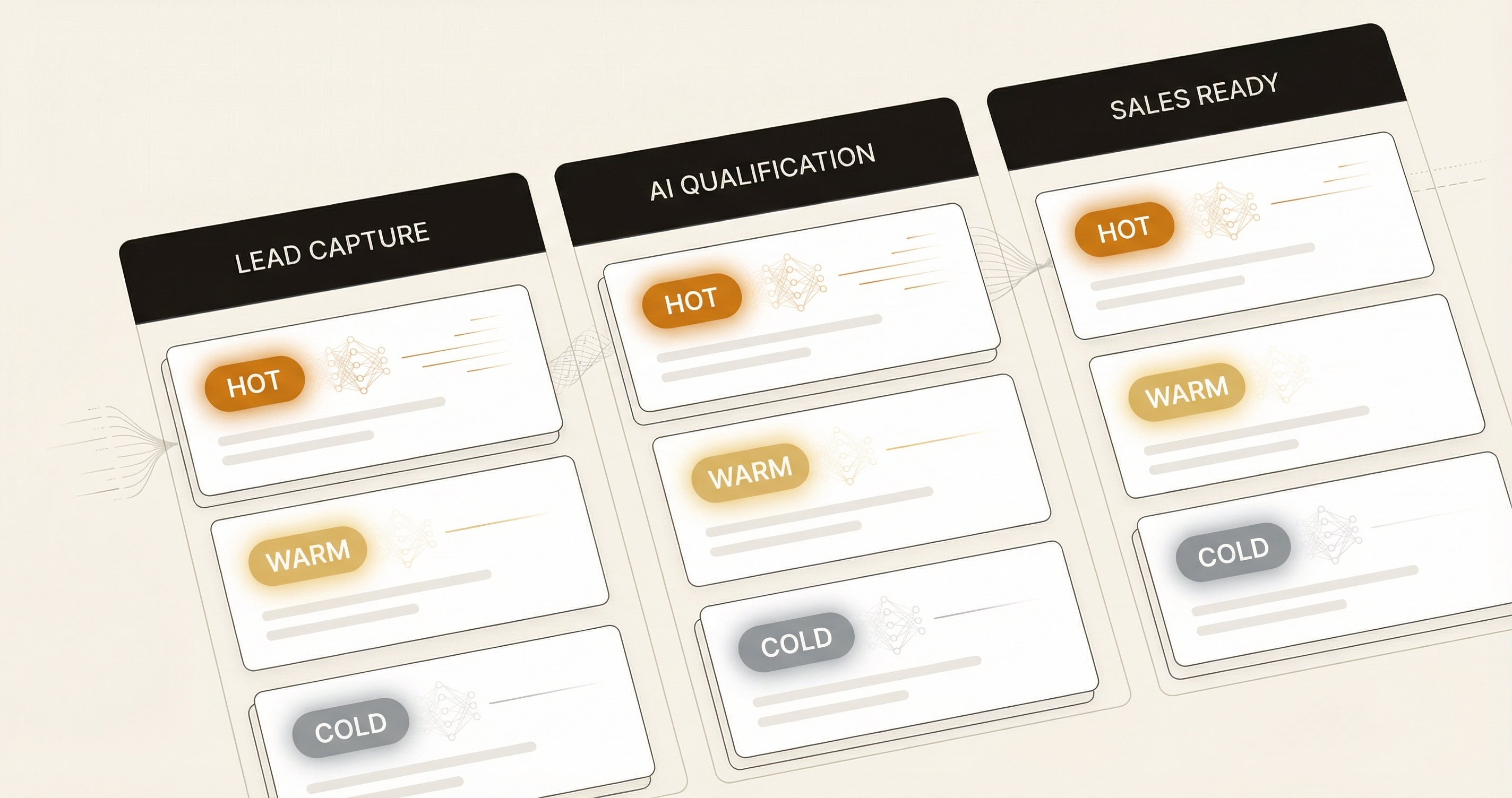 Tu equipo no debería decidir qué leads importan. La IA sí.